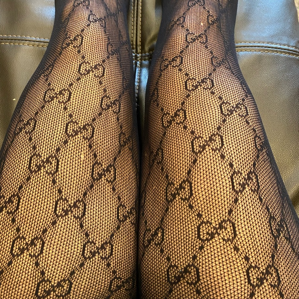 Gucci fishnet stockings
